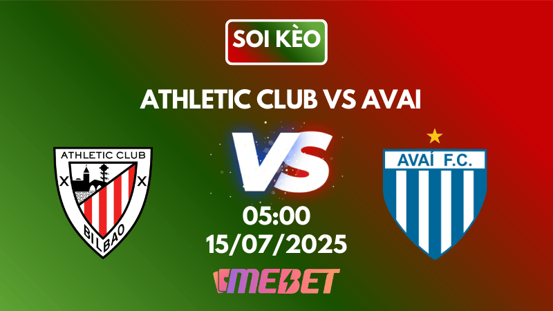 Nhận định soi kèo Athletic Club vs Avai 05h00 ngày 15/07/2025 - Hạng 2 Brazil