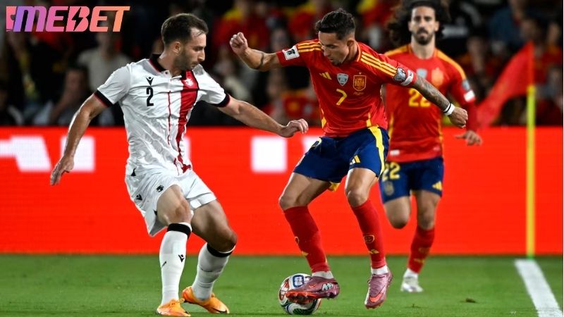 Dự đoán kết quả Georgia - Spain 00h00 ngày 16/11/2025